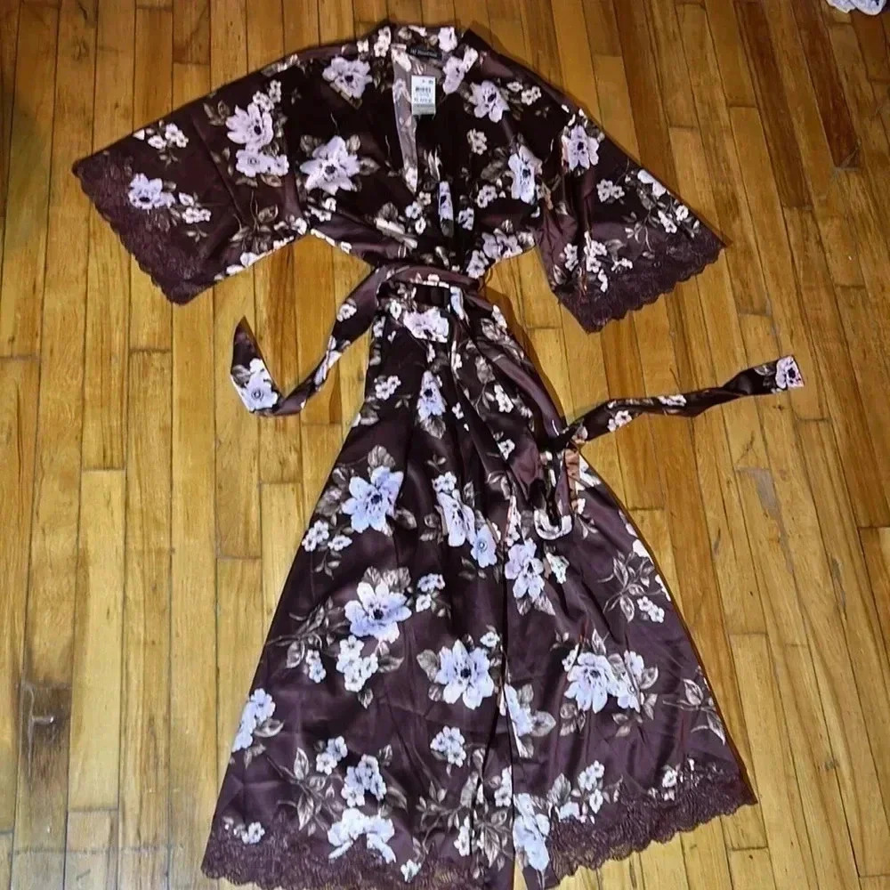 Inc maxi‎  robe with lace